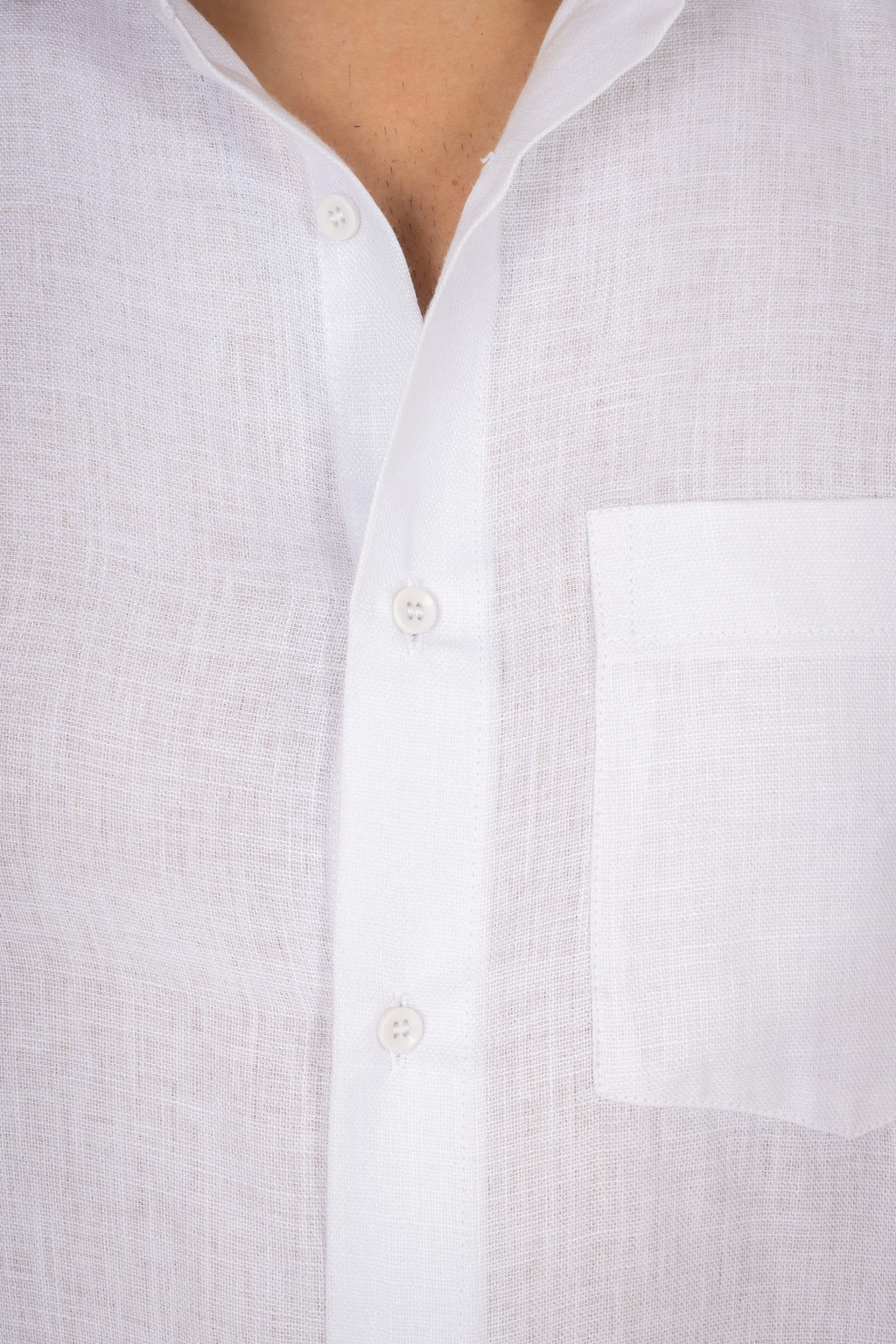 Men’s White Linen Co-Ord Set | Premium Casual Shirt & Pant Outfit