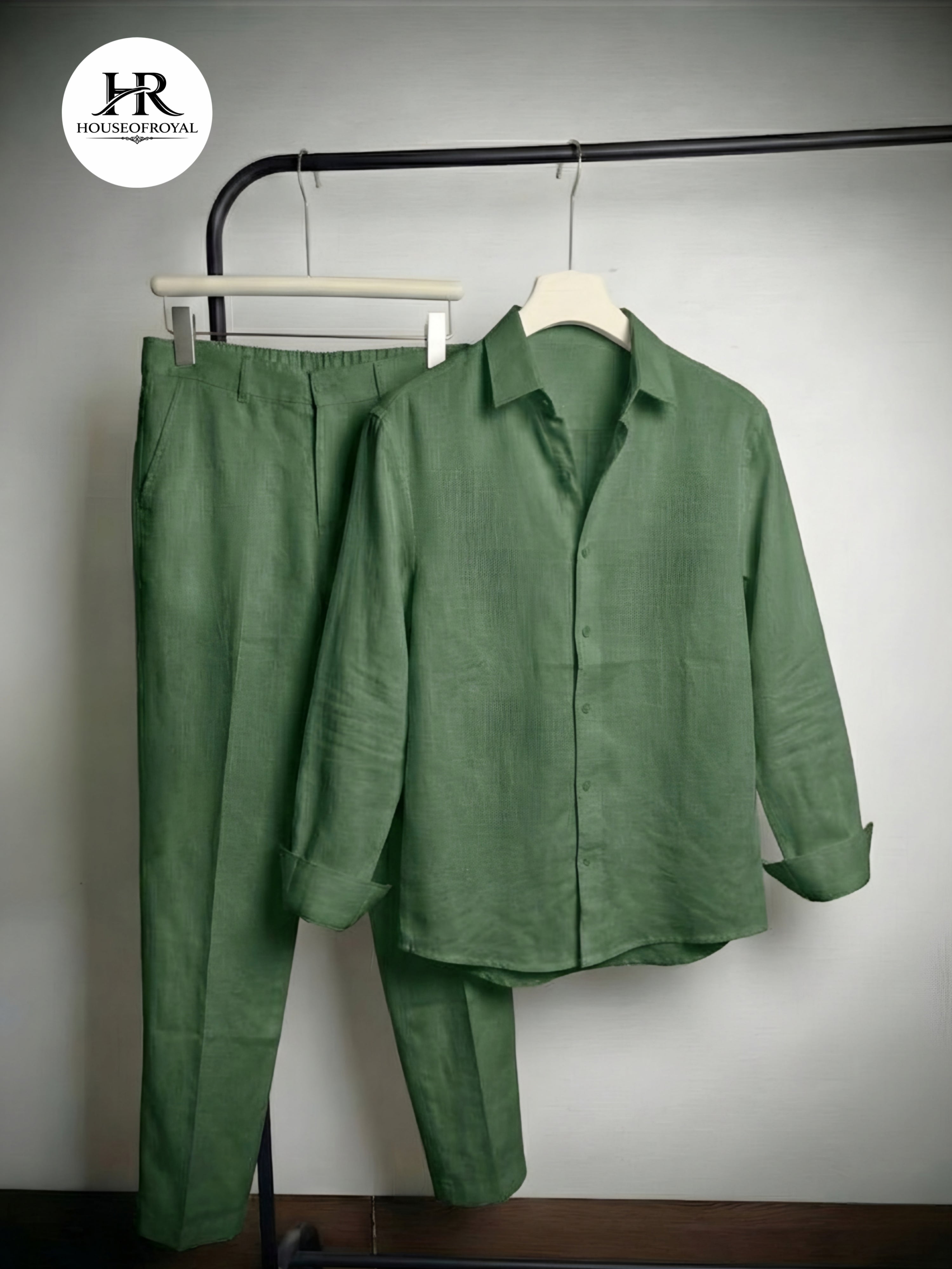 Linex Top & Bottom Set Of Linen, Luxury And Style