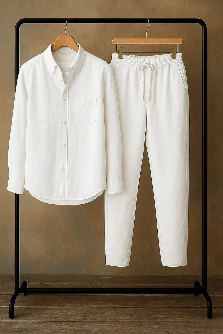White Linen Co-Ords – Effortless Style
