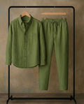 Green Linen Co-Ords – Effortless Style